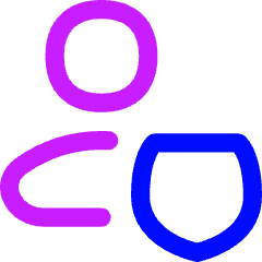 User Protection 1 Icon from Flex Neon Set