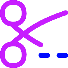 Cut Icon from Flex Neon Set