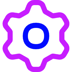 Cog Icon from Flex Neon Set