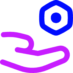Share Setting Bolt Icon from Flex Neon Set