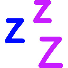 Sleep Icon from Flex Neon Set