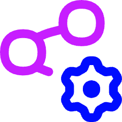 Share Setting Gear Icon from Flex Neon Set