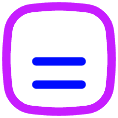 Align Text Bottom Icon from Flex Neon Set