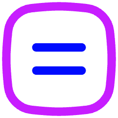Align Text Center Icon from Flex Neon Set