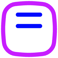 Align Text Top Icon from Flex Neon Set