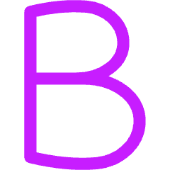 Bold Text Icon from Flex Neon Set