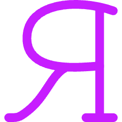 Cyrillic Alphabet Icon from Flex Neon Set