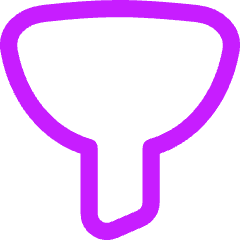 Filter 1 Icon from Flex Neon Set