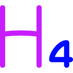 Heading 4 Paragraph Styles Heading Icon from Flex Neon Set