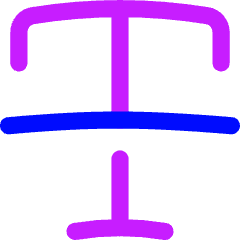 Strikethrough 2 Icon from Flex Neon Set