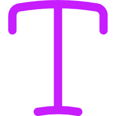 Text Style Icon from Flex Neon Set