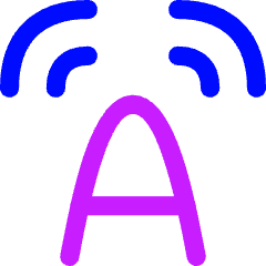 Text To Speech 1 Icon from Flex Neon Set