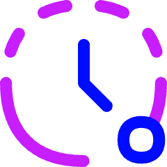 Countdown Timer Icon from Flex Neon Set