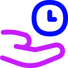 Share Time Icon from Flex Neon Set