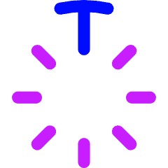 Stopwatch Zero Icon from Flex Neon Set
