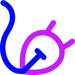 Freehand Tool Icon from Flex Neon Set