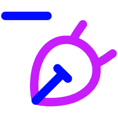 Pen Tool Delete Icon from Flex Neon Set