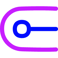 Round Cap Icon from Flex Neon Set