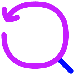Zoom Reset Icon from Flex Neon Set