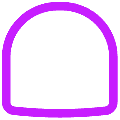 Wrap Arc Upper Icon from Flex Neon Set
