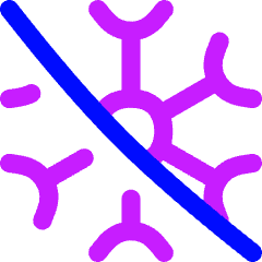 Snow Flake Cross Icon from Flex Neon Set