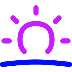 Sunset Icon from Flex Neon Set