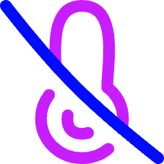 Thermometer Disable Icon from Flex Neon Set