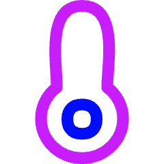 Thermometer Icon from Flex Neon Set