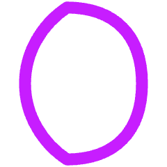 Waxing Gibbous Moon Icon from Flex Neon Set