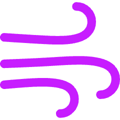 Wind Flow 1 Icon from Flex Neon Set