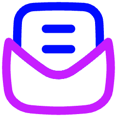 Inbox Open Icon from Flex Neon Set