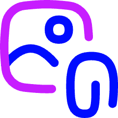 Email Attachment Image Icon from Flex Neon Set