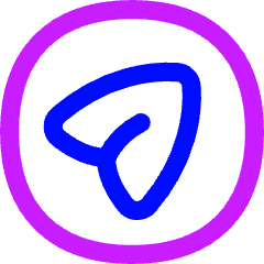 Mail Send Email Message Circle Icon from Flex Neon Set