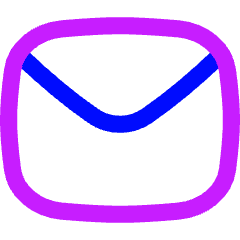 Mail Send Envelope Icon from Flex Neon Set