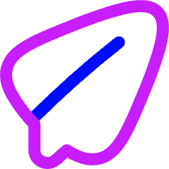 Send Email Icon from Flex Neon Set
