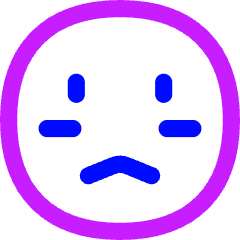 Smiley Blush Icon from Flex Neon Set