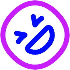 Smiley Laughing 3 Icon from Flex Neon Set