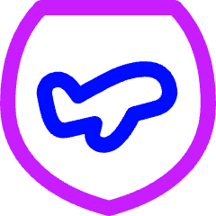 Airport Security Icon from Flex Neon Set