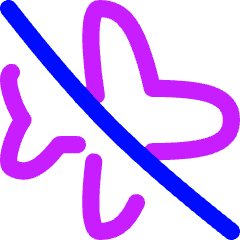 No Flight Airport 2 Icon from Flex Neon Set