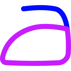 Iron Icon from Flex Neon Set