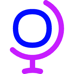 Globe Icon from Flex Neon Set