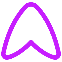 Navigation Arrow North Icon from Flex Neon Set