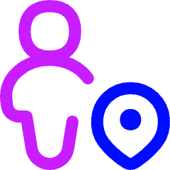 User Pin Icon from Flex Neon Set