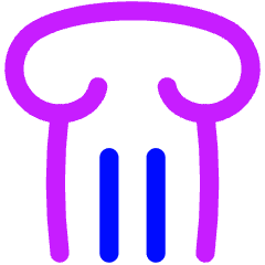 Column Icon from Flex Neon Set