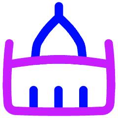 Parliament Icon from Flex Neon Set