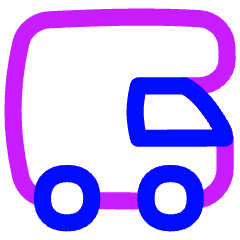 Rv Truck Icon from Flex Neon Set