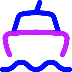 Ship Icon from Flex Neon Set