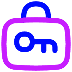 Baggage Lockers Icon from Flex Neon Set