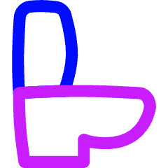 Toilet Icon from Flex Neon Set