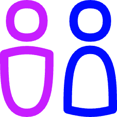 Toilet Sign Man Woman 2 Icon from Flex Neon Set